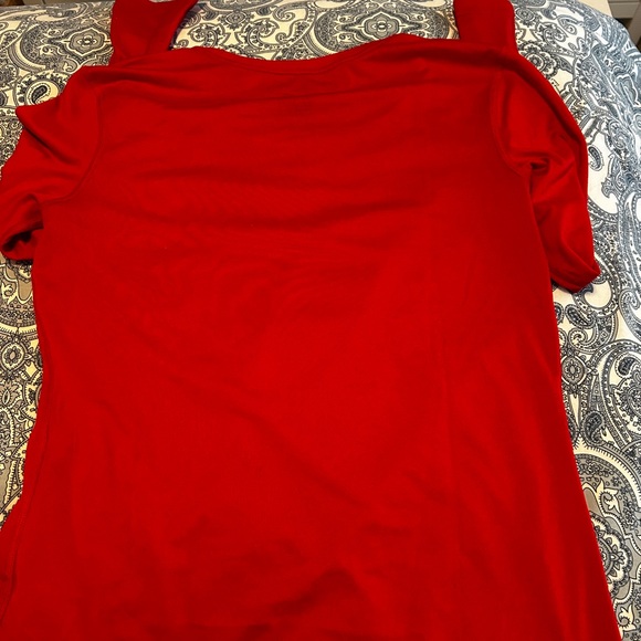 Nike Red Long sleeve Running Shirt - SMALL - Picture 4 of 4